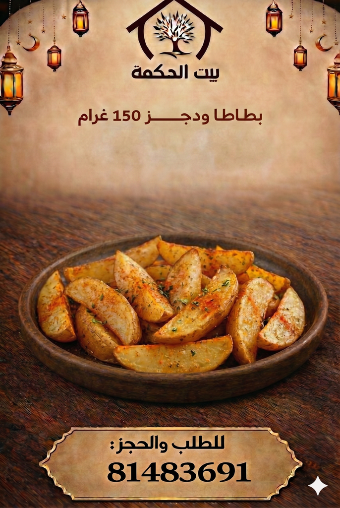 Potato Wedges 150 g