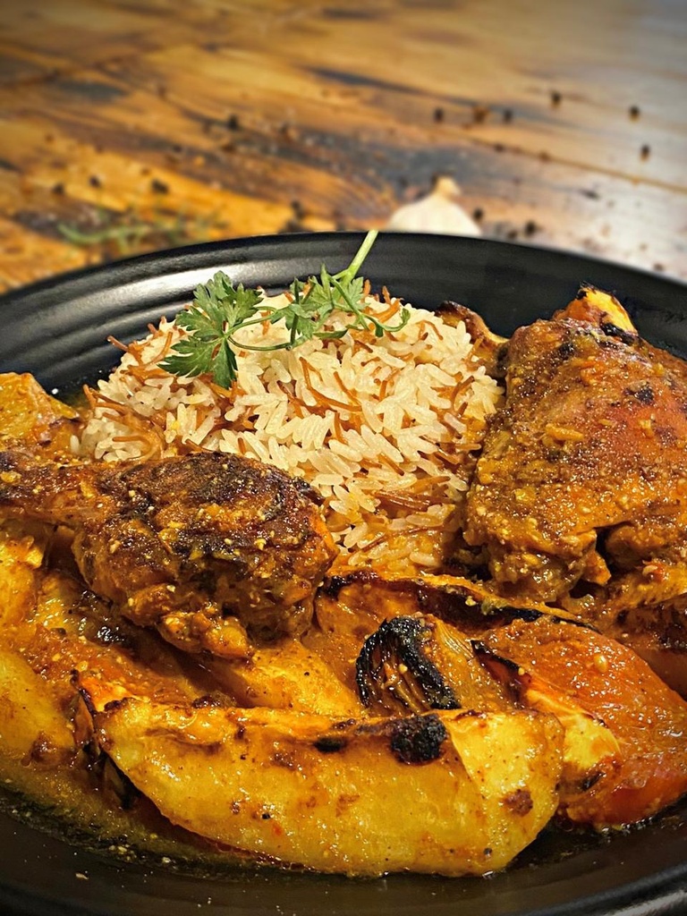 Oven Chicken & Potatoes 500 g & Rice 250 g