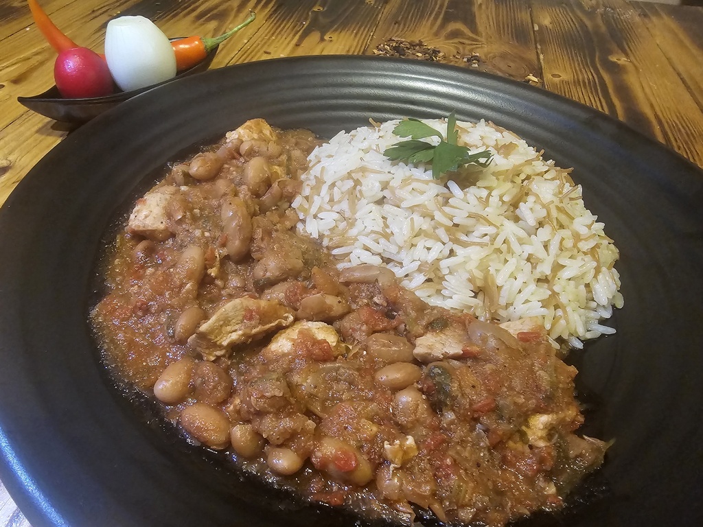 Beans Chicken 450 g & Rice 250 g