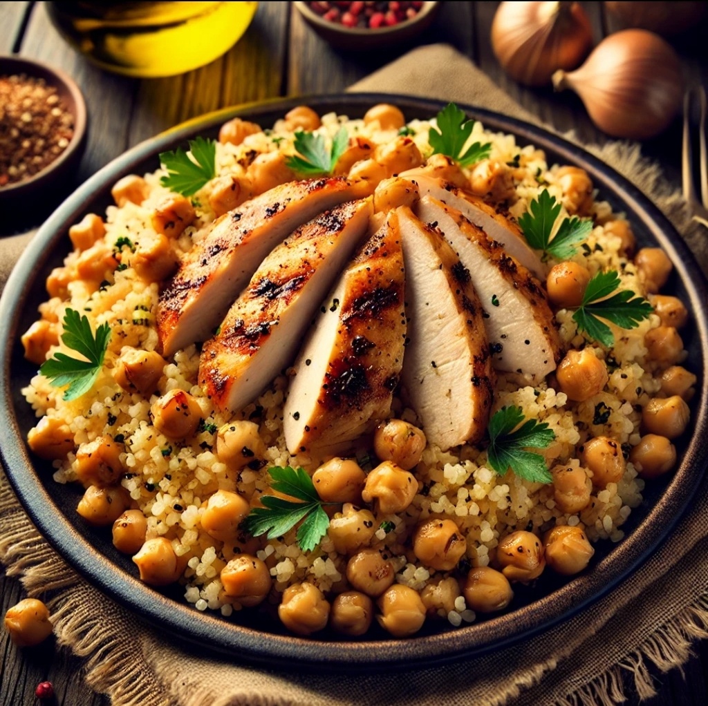 Meat Frikeh & Nuts